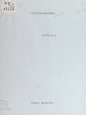 cover image of Suite n°2